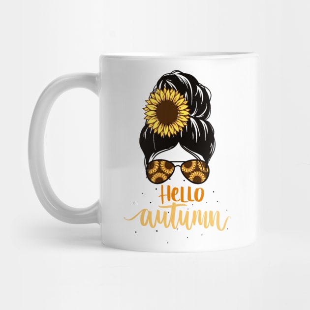 Oh Hello Autumn by Life Happens Tee Shop